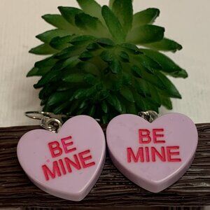 Be Mine Earring, Valentine's Day Gift, Gift Idea, Heart Earring, Heart J…